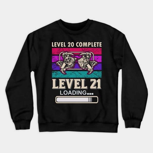 2021 loading Gamer Crewneck Sweatshirt by The Reluctant Pepper